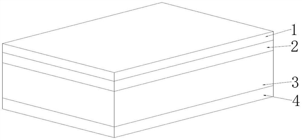 Insulating coating of electromagnetic shielding film with high insulating property and preparation method of insulating coating