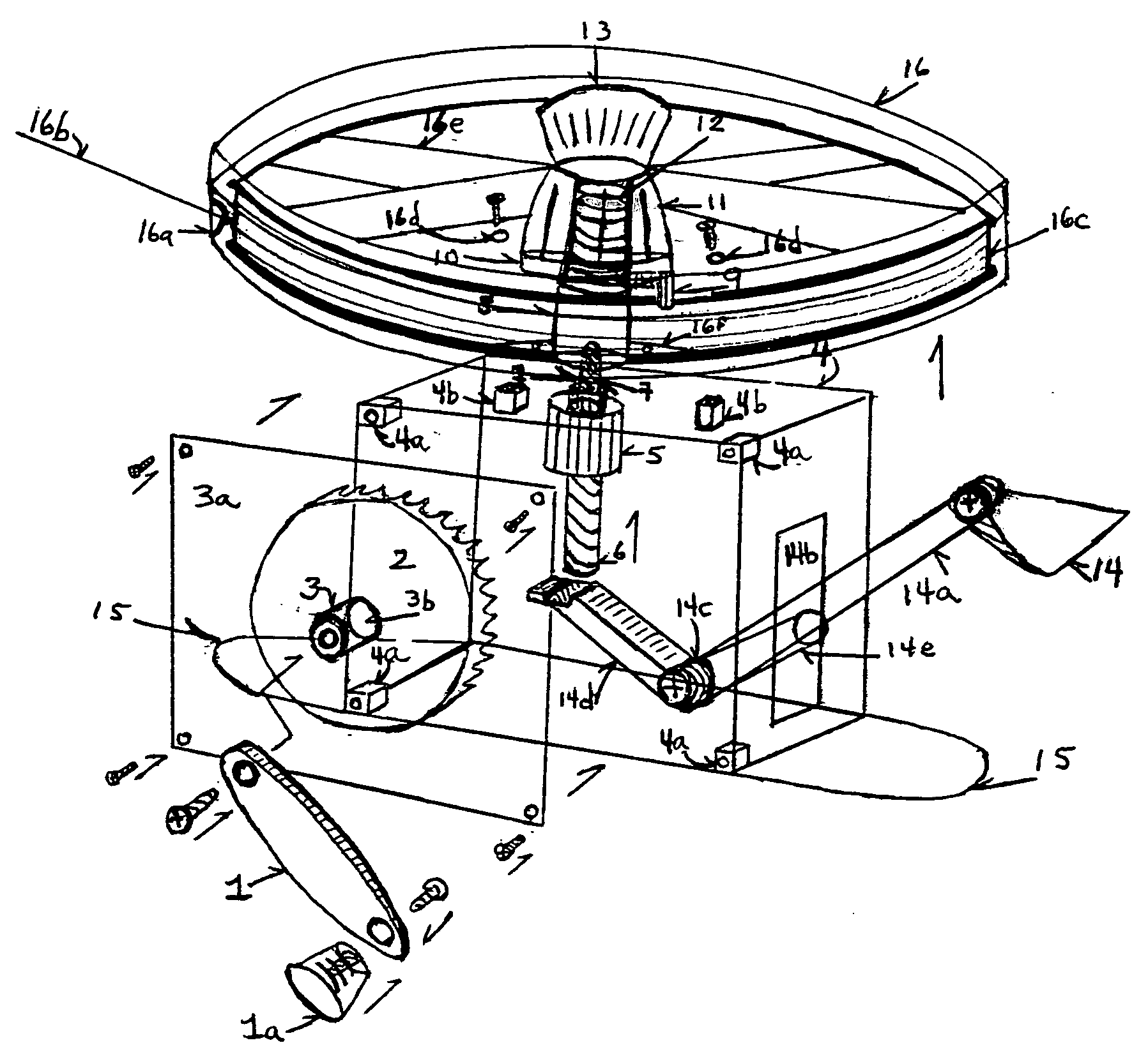 Spincast fishing reel with top-mounted quick-change line spool