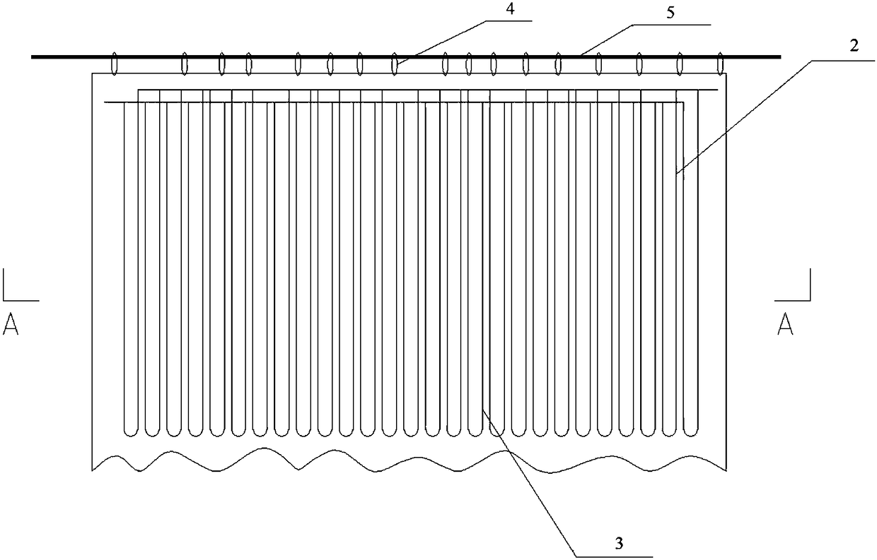 Flexible radiating end, preparation method and use thereof