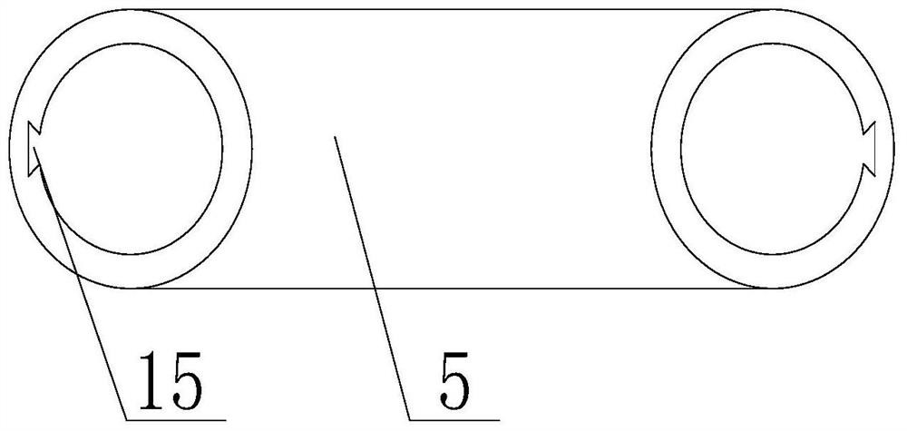 A sizing device based on the application of glass fiber yarn