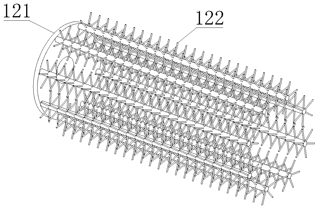 Ultrasonic probe cleaning and disinfecting device