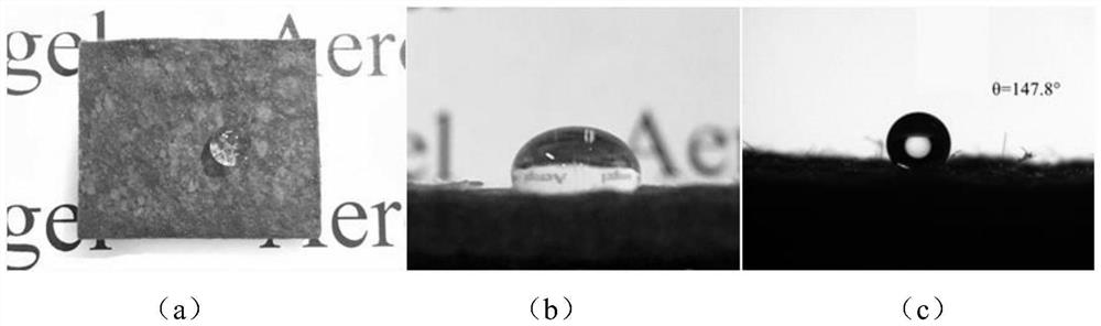 A kind of pan preoxygenated fiber felt/silica airgel composite material and preparation method thereof