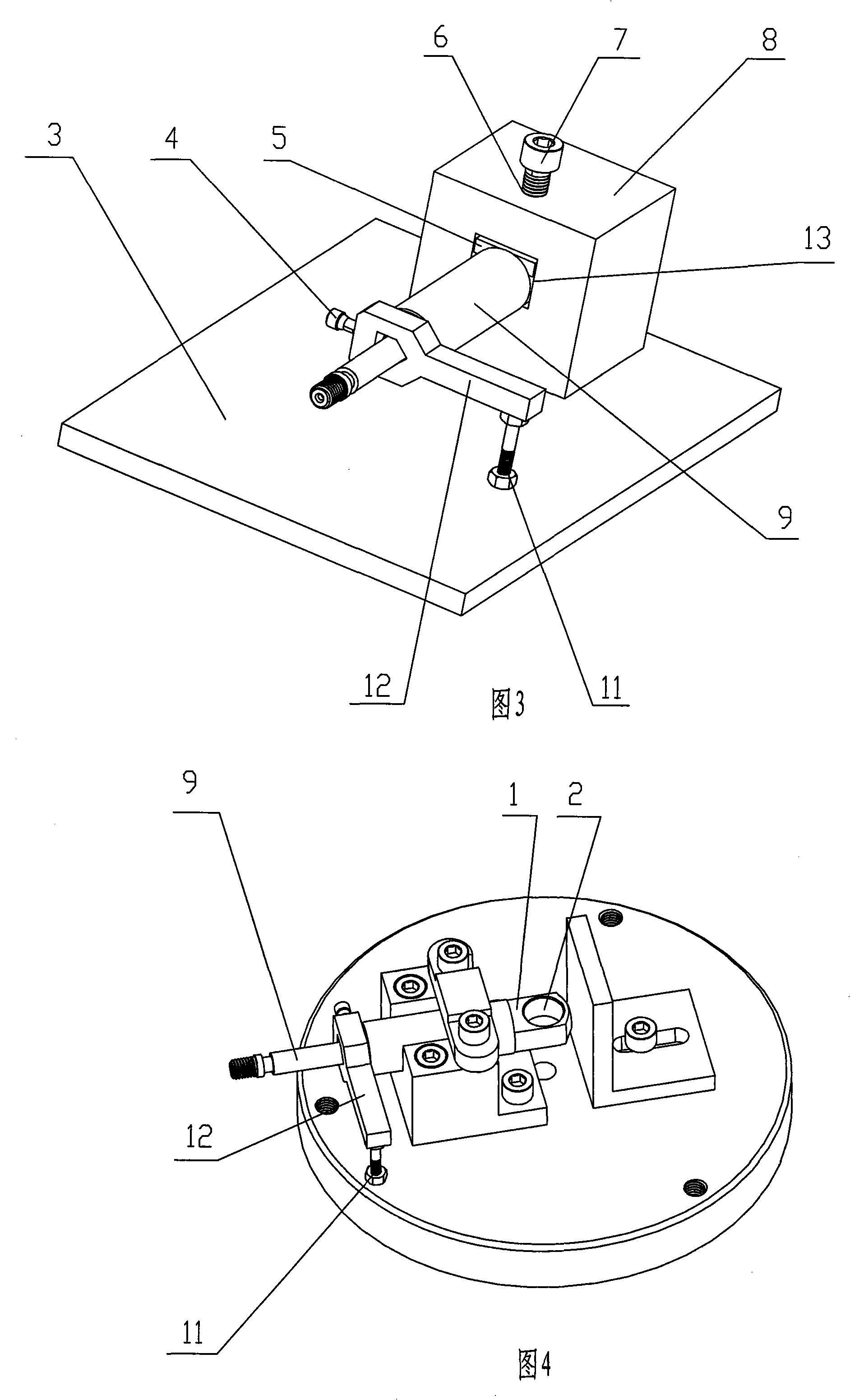 Plunger piston borehole positioning apparatus