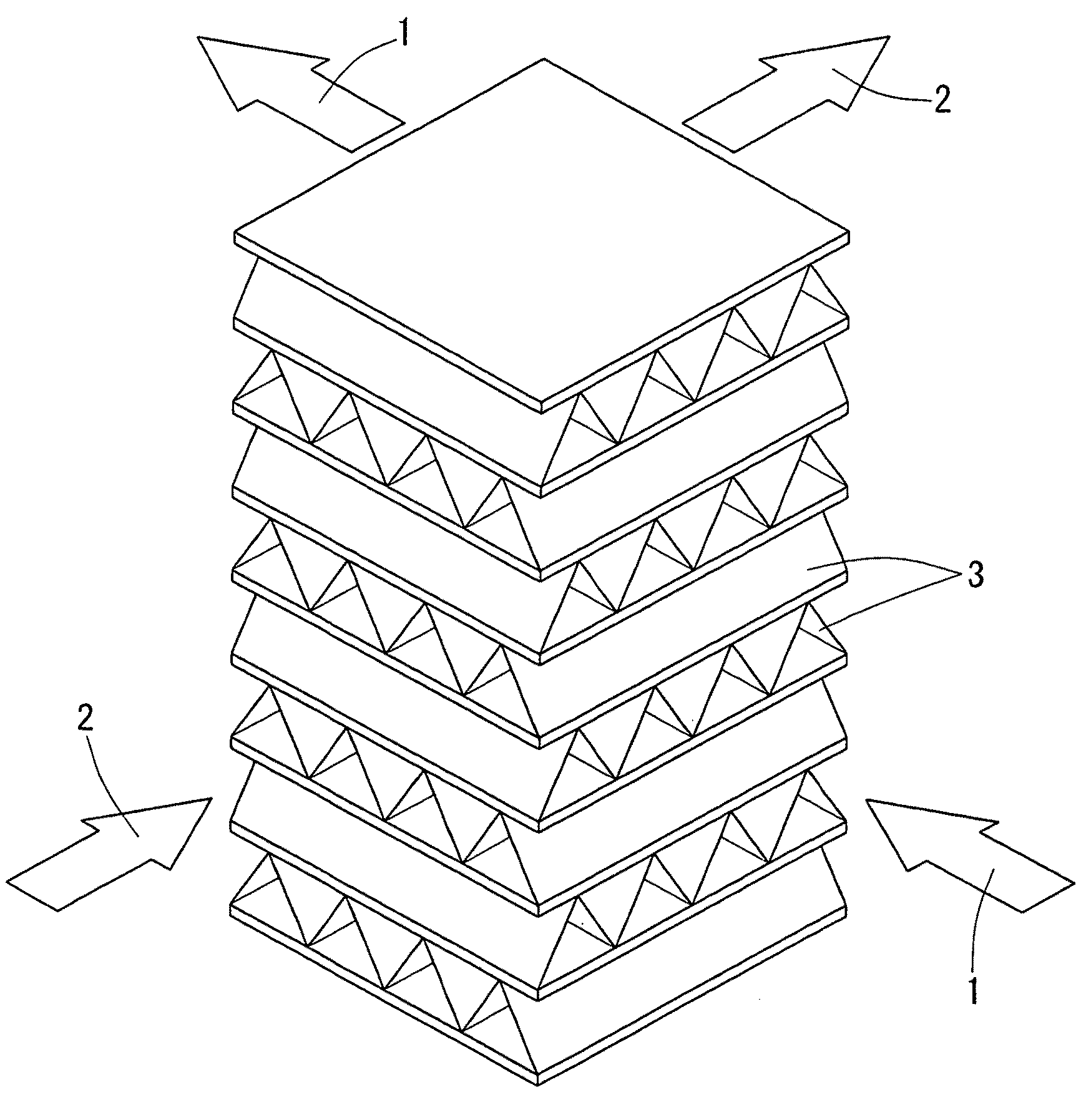 Sheet for Total Heat Exchanger