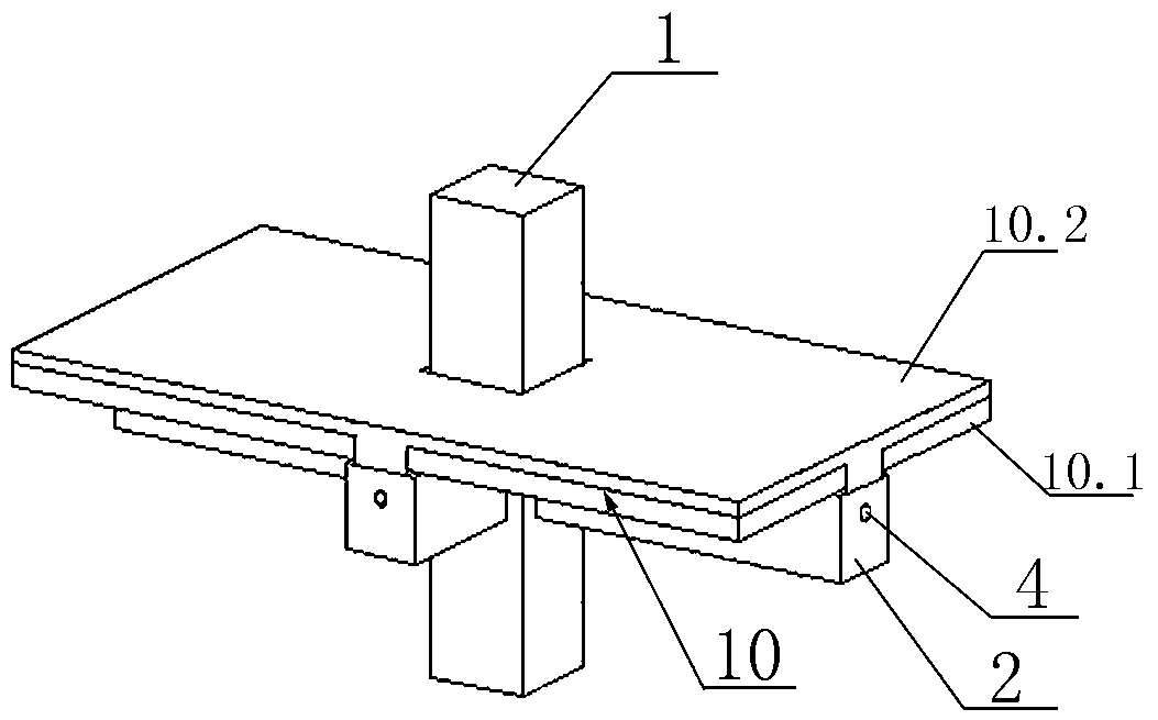 Energy-consuming steel rod replaceable beam-column joint node and construction method thereof