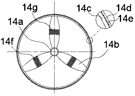 High-efficiency, low-energy-consumption and intelligent bubbling beach drying method and device