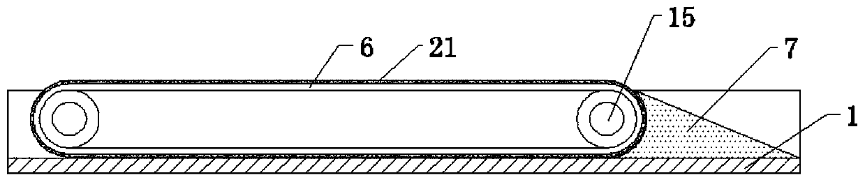 Finished circuit board conveying device