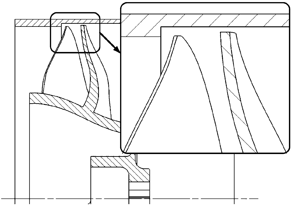 A compact wide-chord high-head small-flow axial flow cooling fan for motors