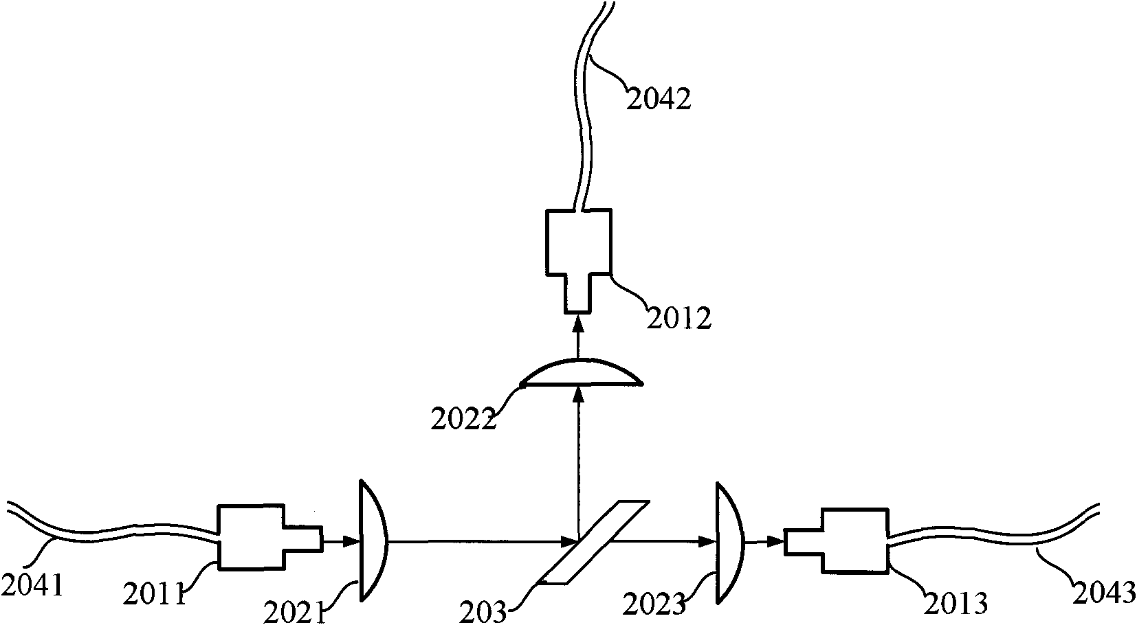 Large-screen projection system