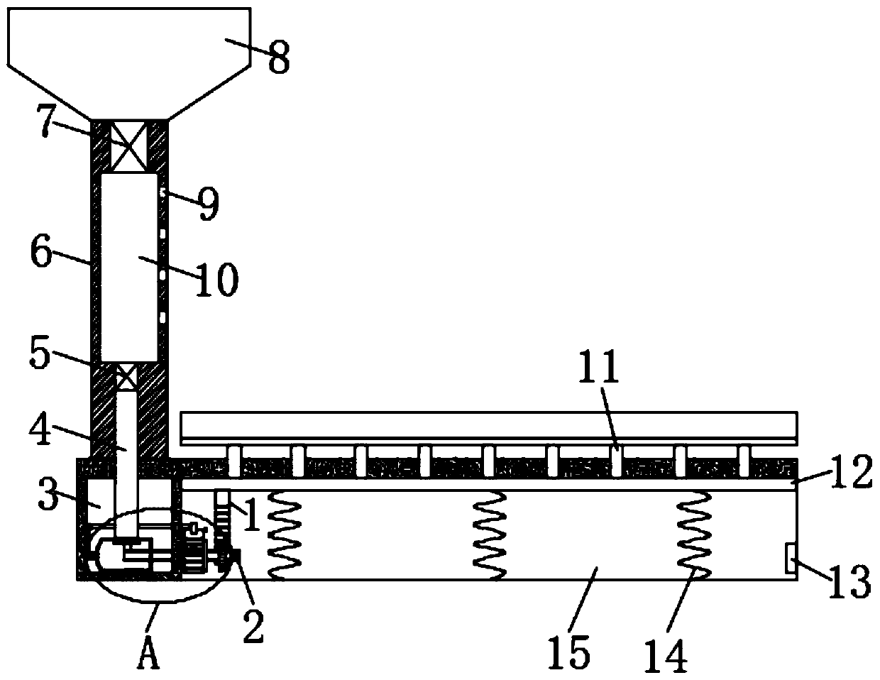 Road traffic dustproof device