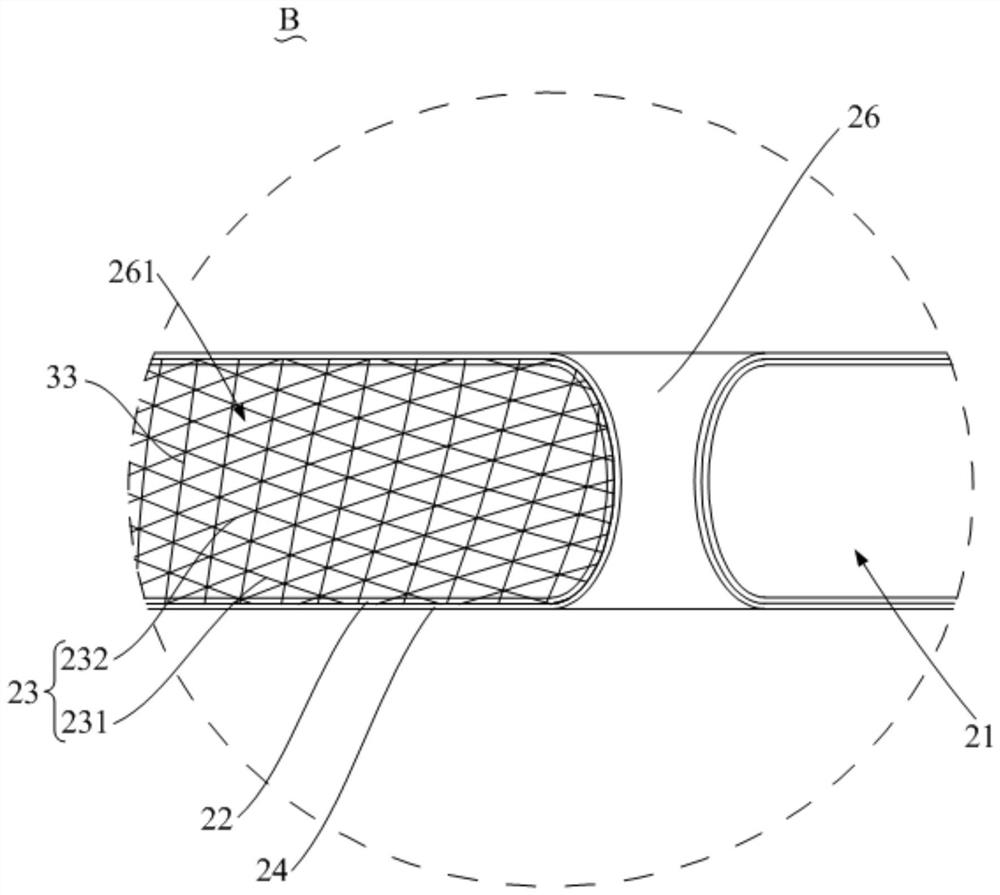 Angiography catheter and angiography device