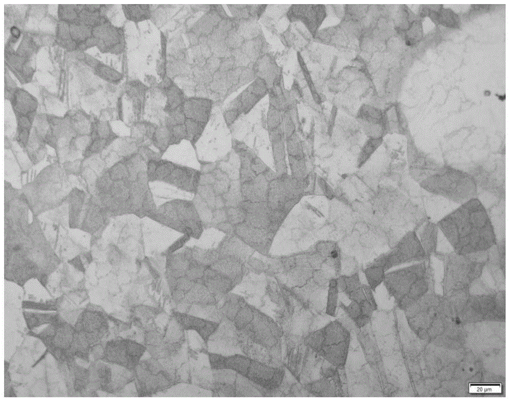 A metallographic corrosion solution for hr-2 hydrogen-resistant steel and its preparation method and corrosion method