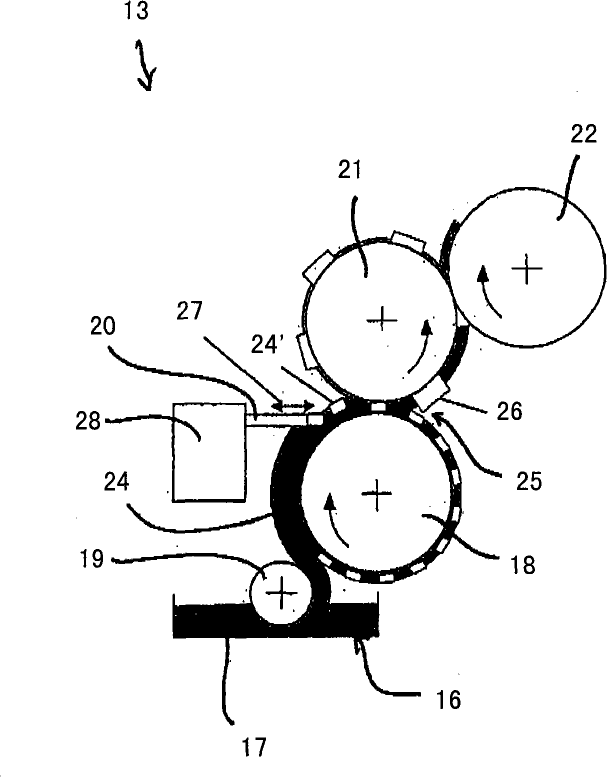 Method for operating inking device of printer