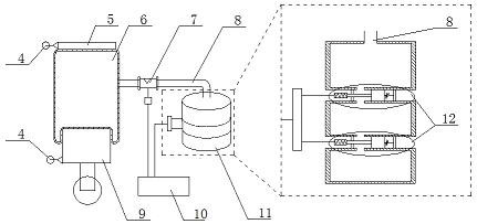 Air suspension control method with multi-layer additional air chambers for hub-driven electric vehicles