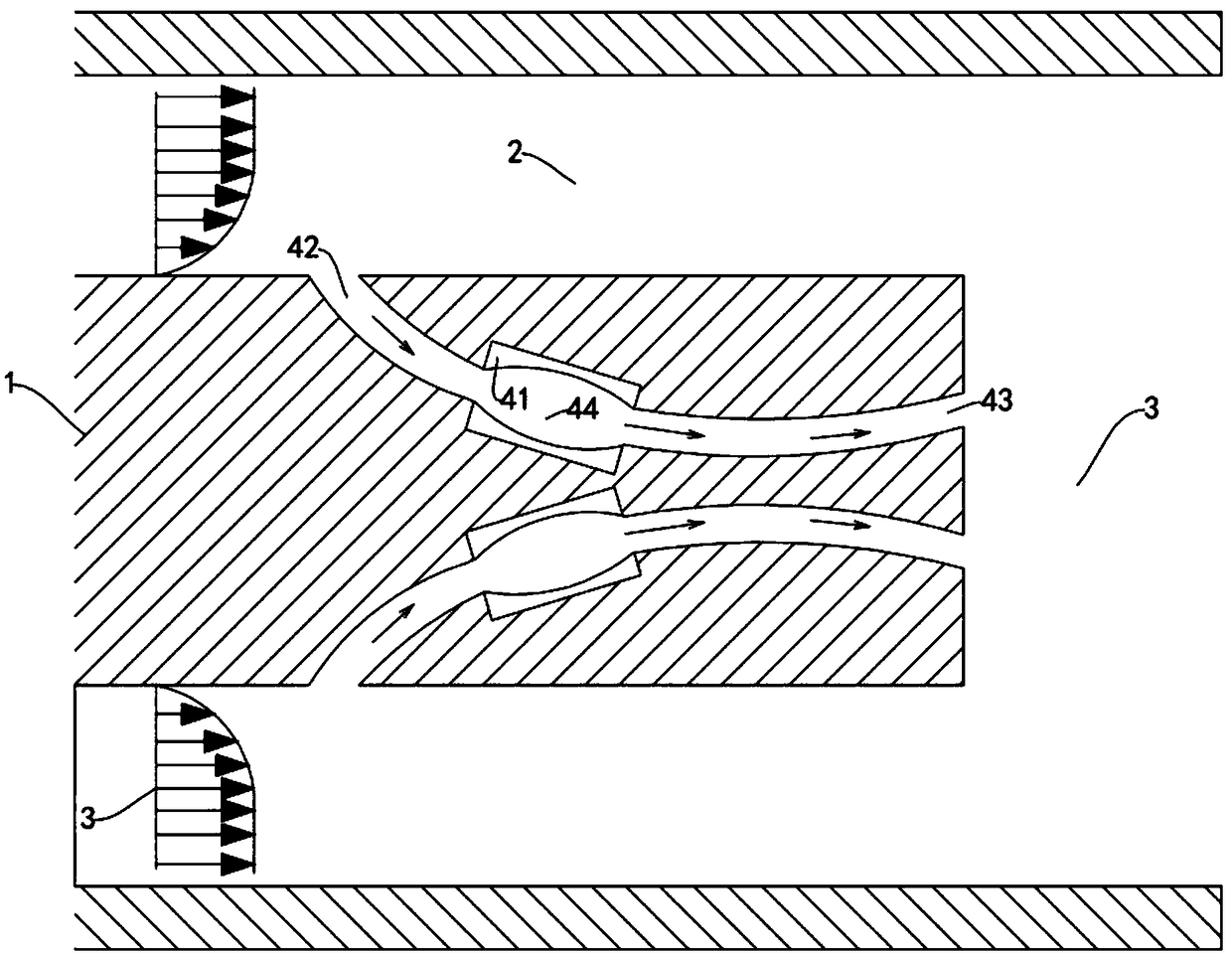 Supersonic blending reinforcing structure with adjustable frequency characteristic and rocket based combined cycle