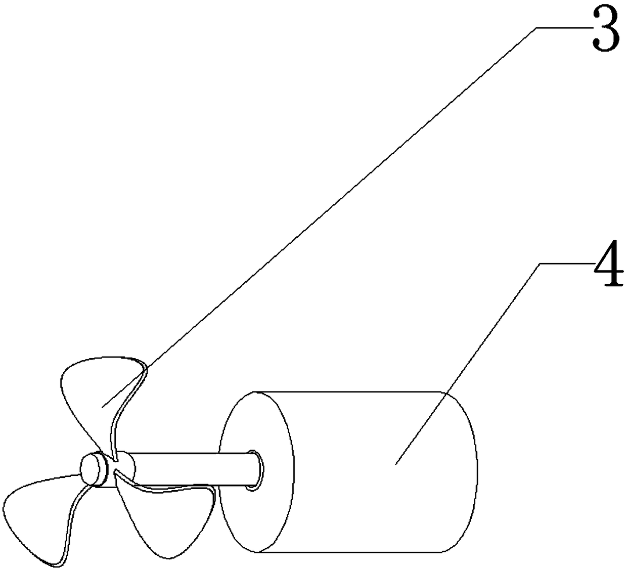 A distribution box capable of automatically cooling and lighting