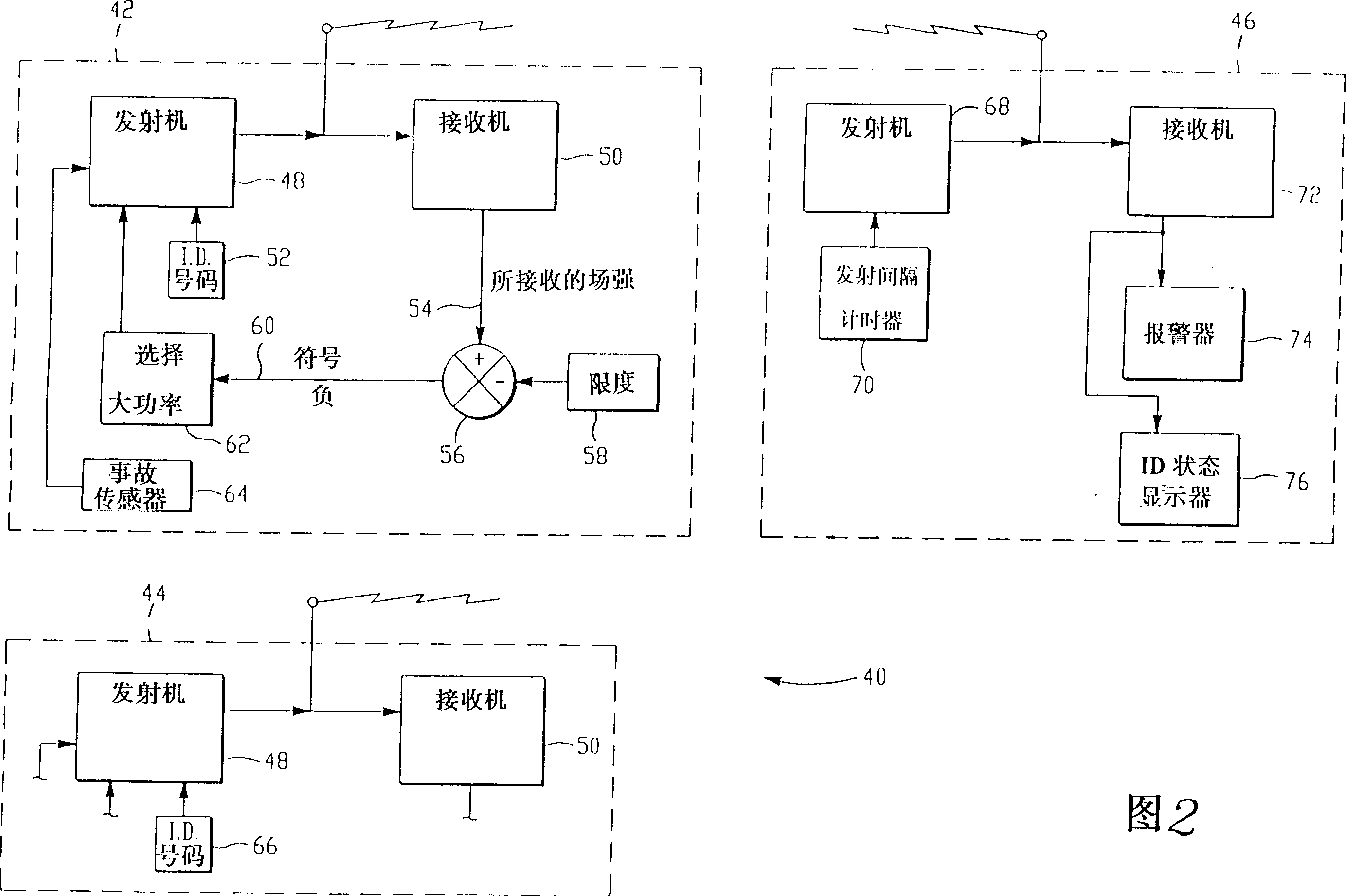 self-positioning remote monitoring system