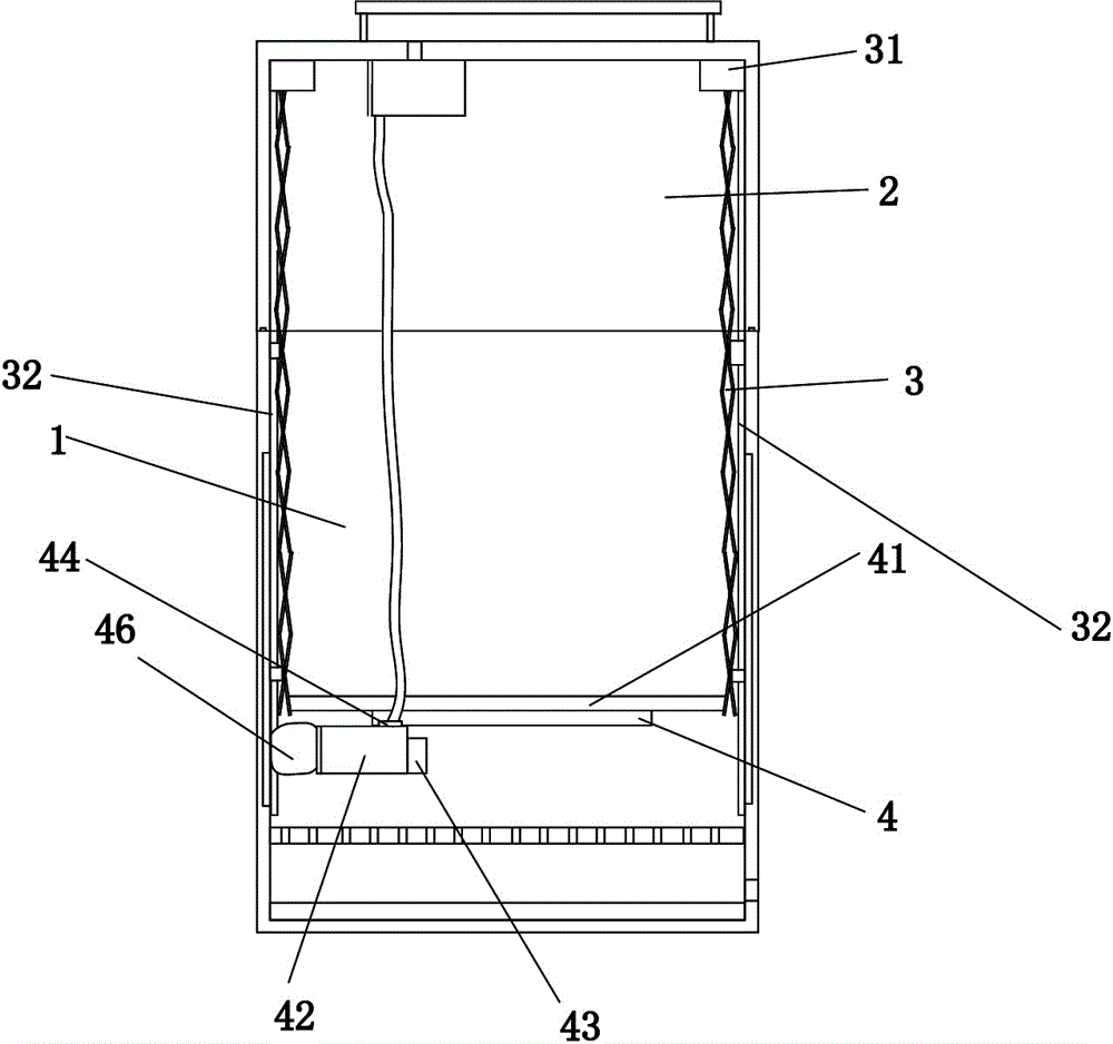 Gas cleaning type garbage can