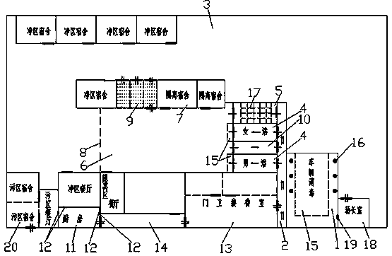 Farm gate guard defense system