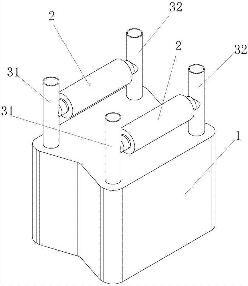 Integrated type microchannel heat exchanger