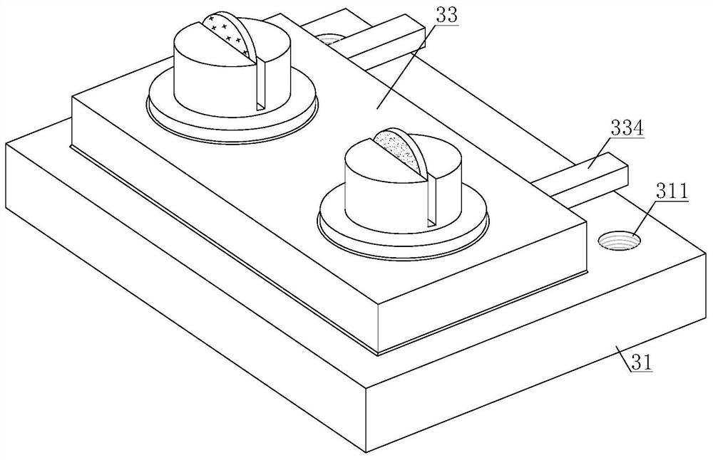 Sawtooth machining device for hard alloy saw blade and implementation method of hard alloy saw blade