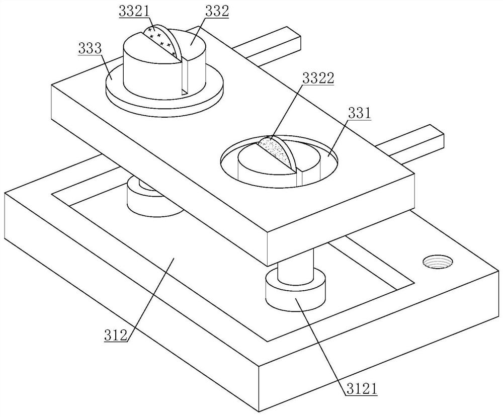 Sawtooth machining device for hard alloy saw blade and implementation method of hard alloy saw blade