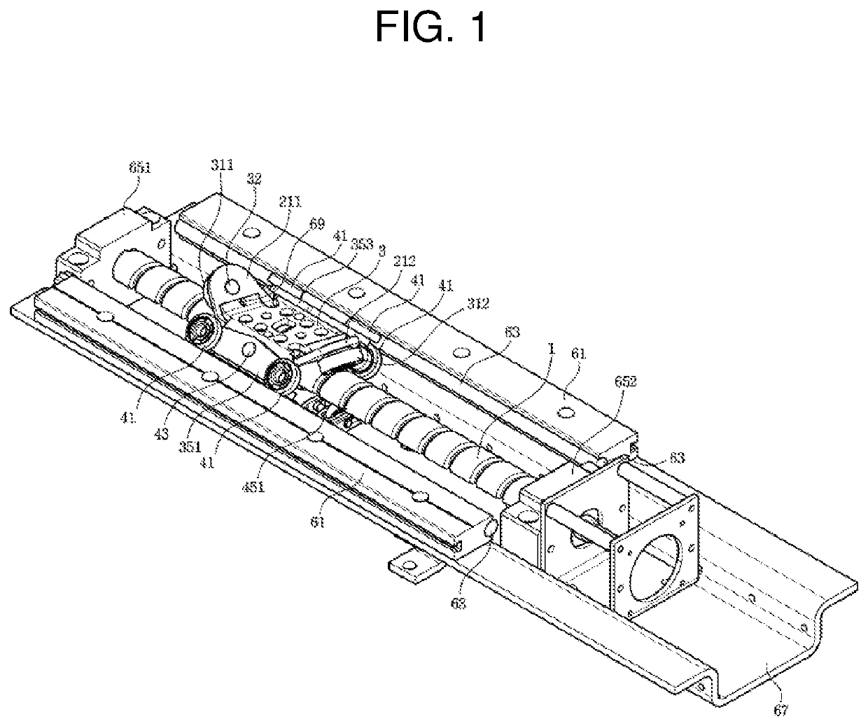 Bearing screw transferring apparatus