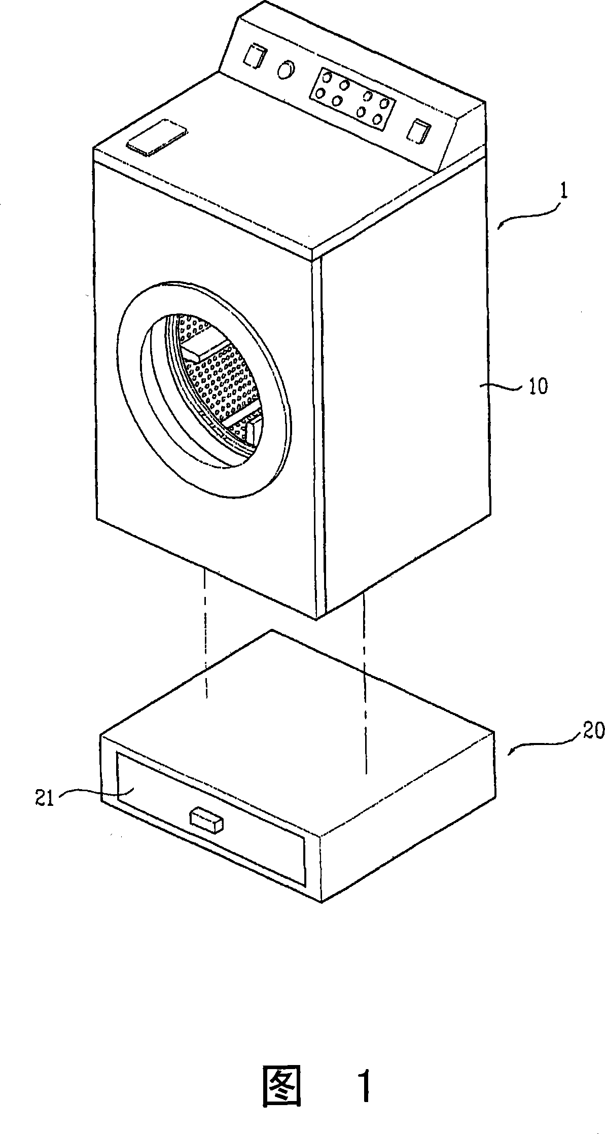 Auxiliary dryer and complex laundry machine including the same