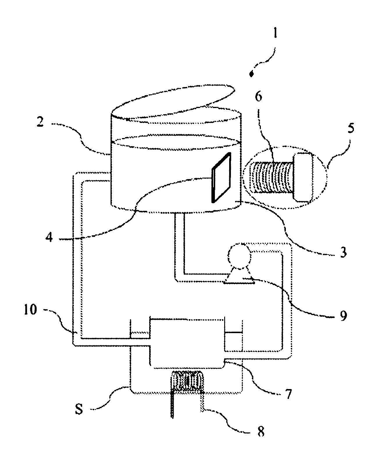 Zeolite coating preparation assembly and operation method