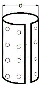 Soil landslide raft-type lattice-bolt-anchor composite anti-skid structure and method