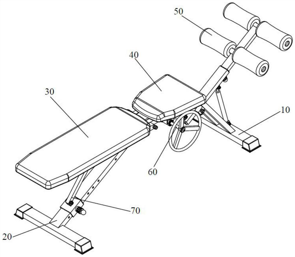 Leg rehabilitation training device