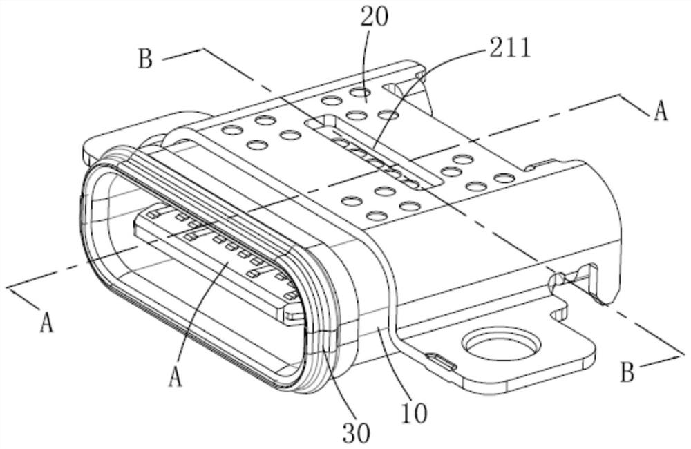 Reversely insert usb socket