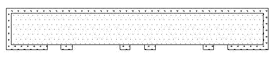 Secondary etching-prior-to-plating metal frame subtraction imbedded chip flip flat pin structure and process method