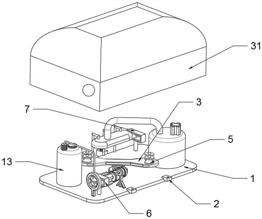 yarn guide for textile machinery