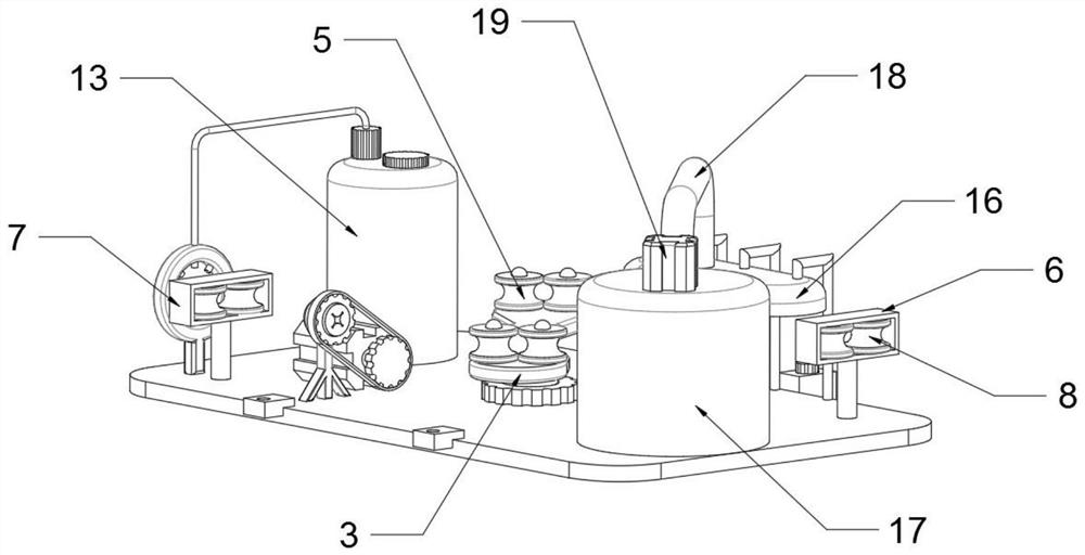 yarn guide for textile machinery