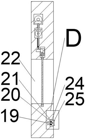 Device for automatically closing roof skylight in rainy days