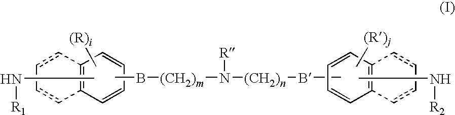 Bridge compound with N,N-dialkylamino group and application thereof