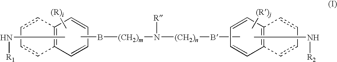 Bridge compound with N,N-dialkylamino group and application thereof