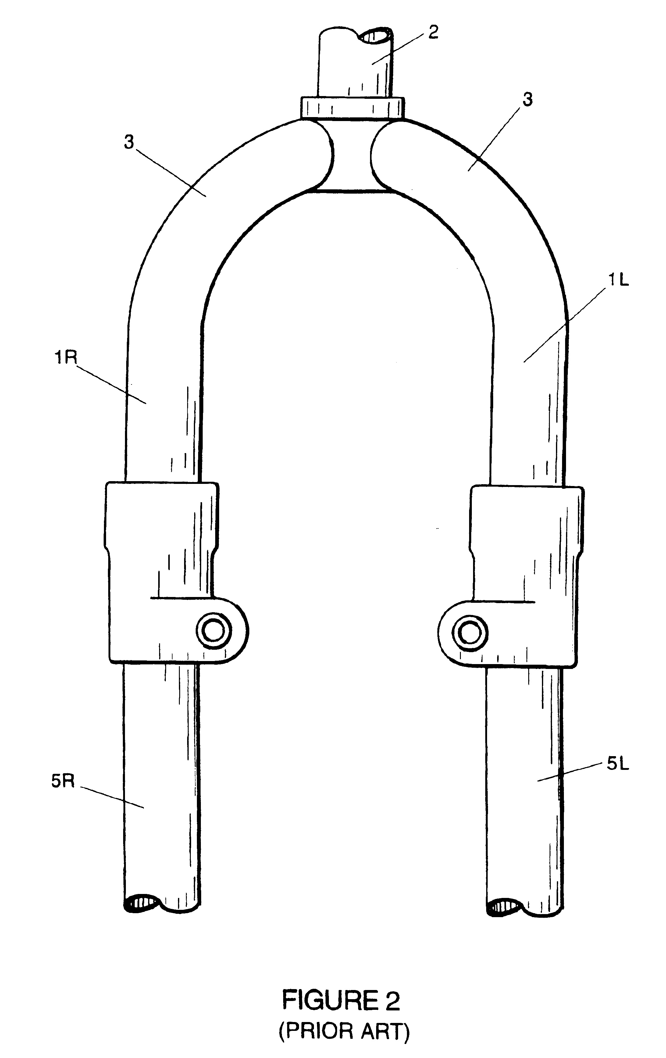 Telescoping-type front fork bicycle suspensions