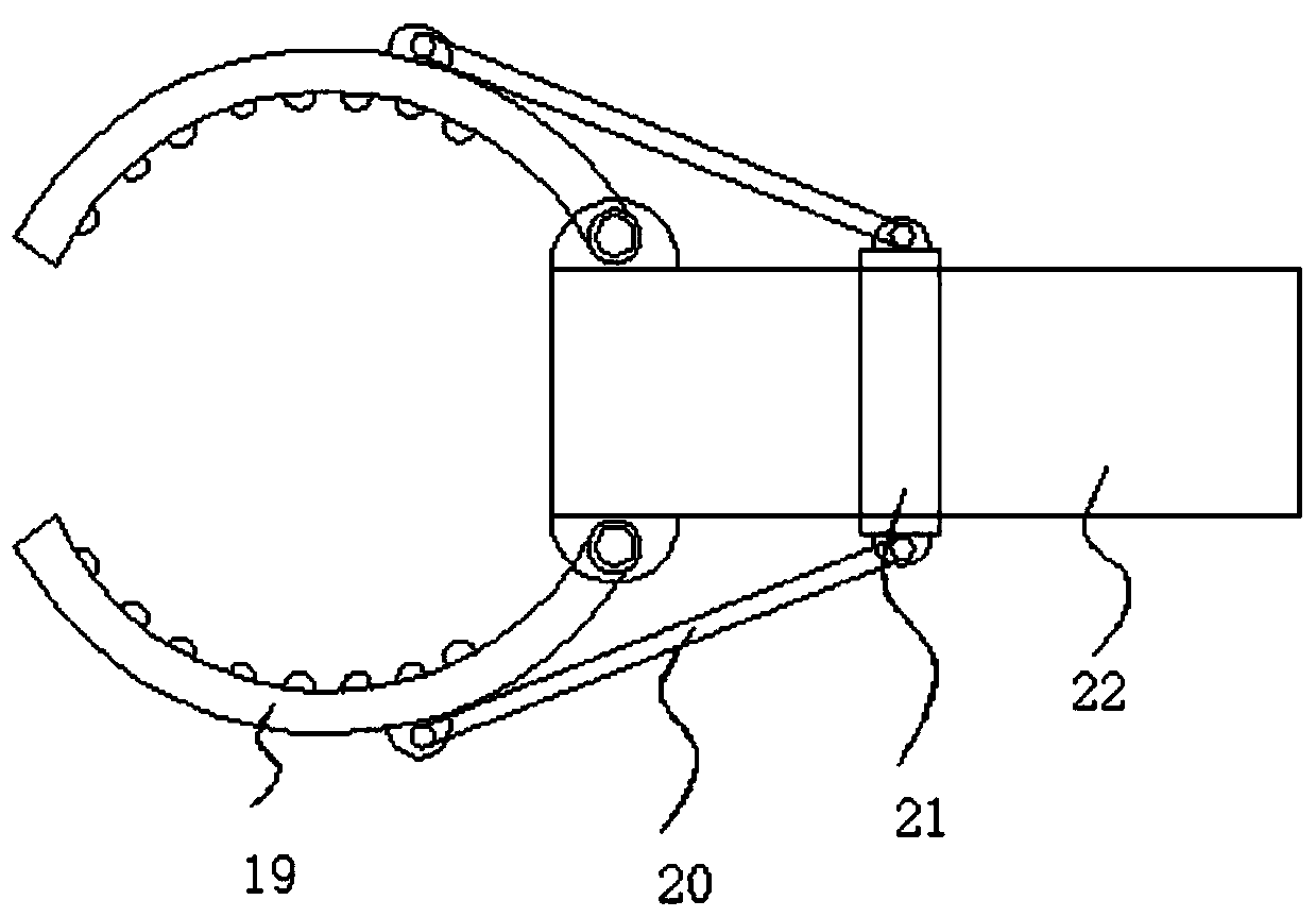 High-stability clinical laboratory test tube clamp