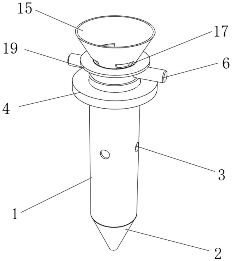 Farmland soil improvement pre-burying device