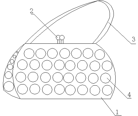 Sunproof pearl bag capable of emitting fragrance