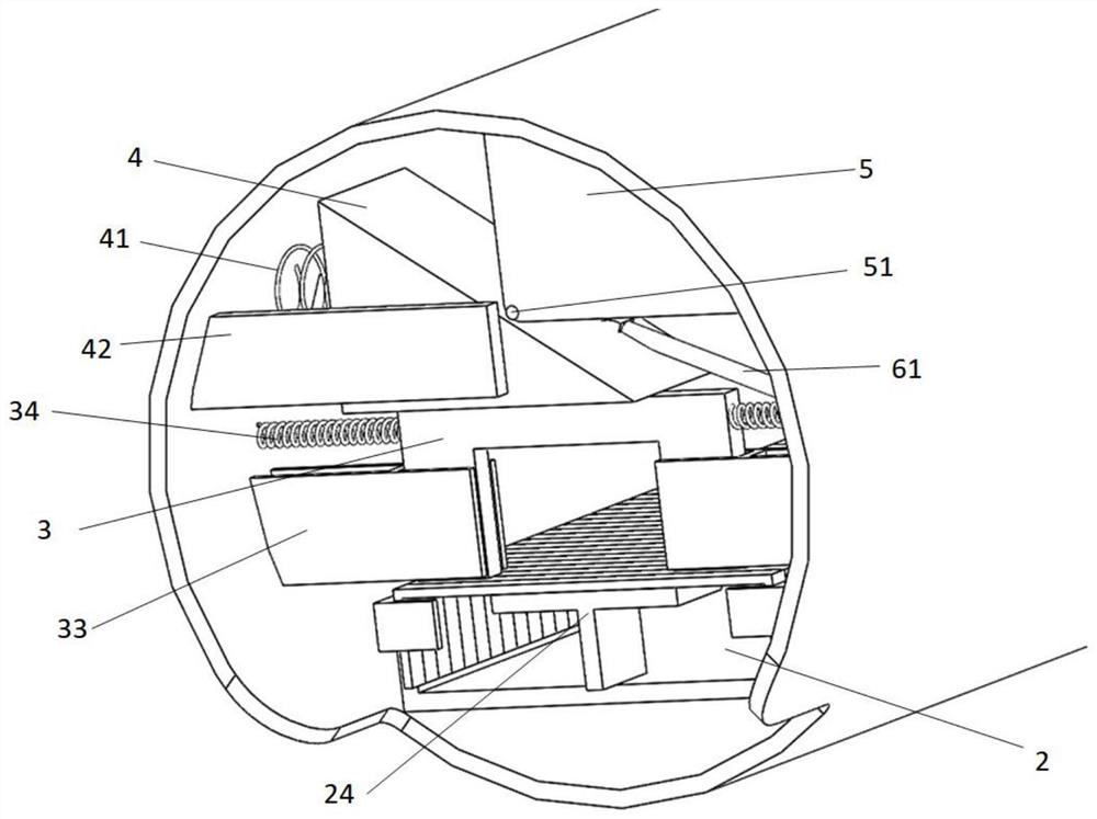 Posterolateral stapling instrument for tubular esophagus and stomach anastomosis