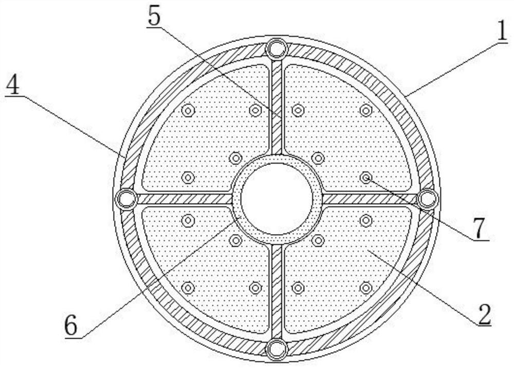 A kind of automobile brake pad adopting carbon fiber reinforced composite material