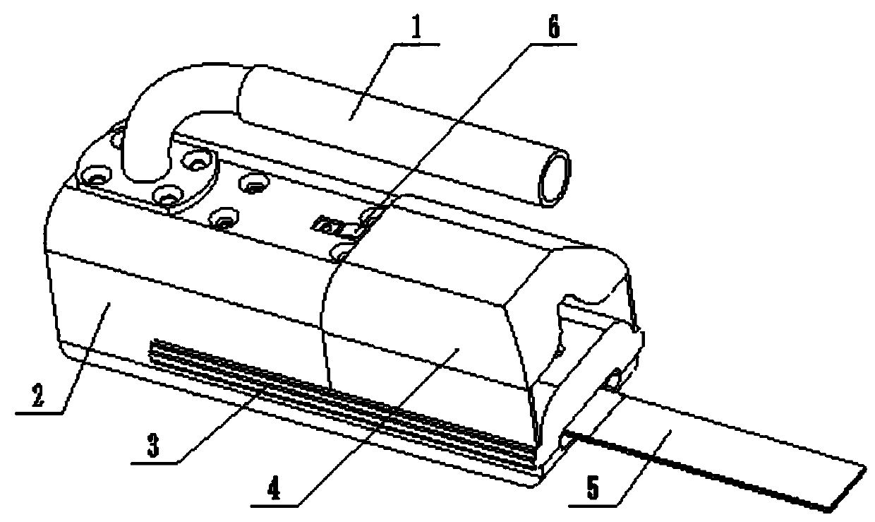 A surface grinding device