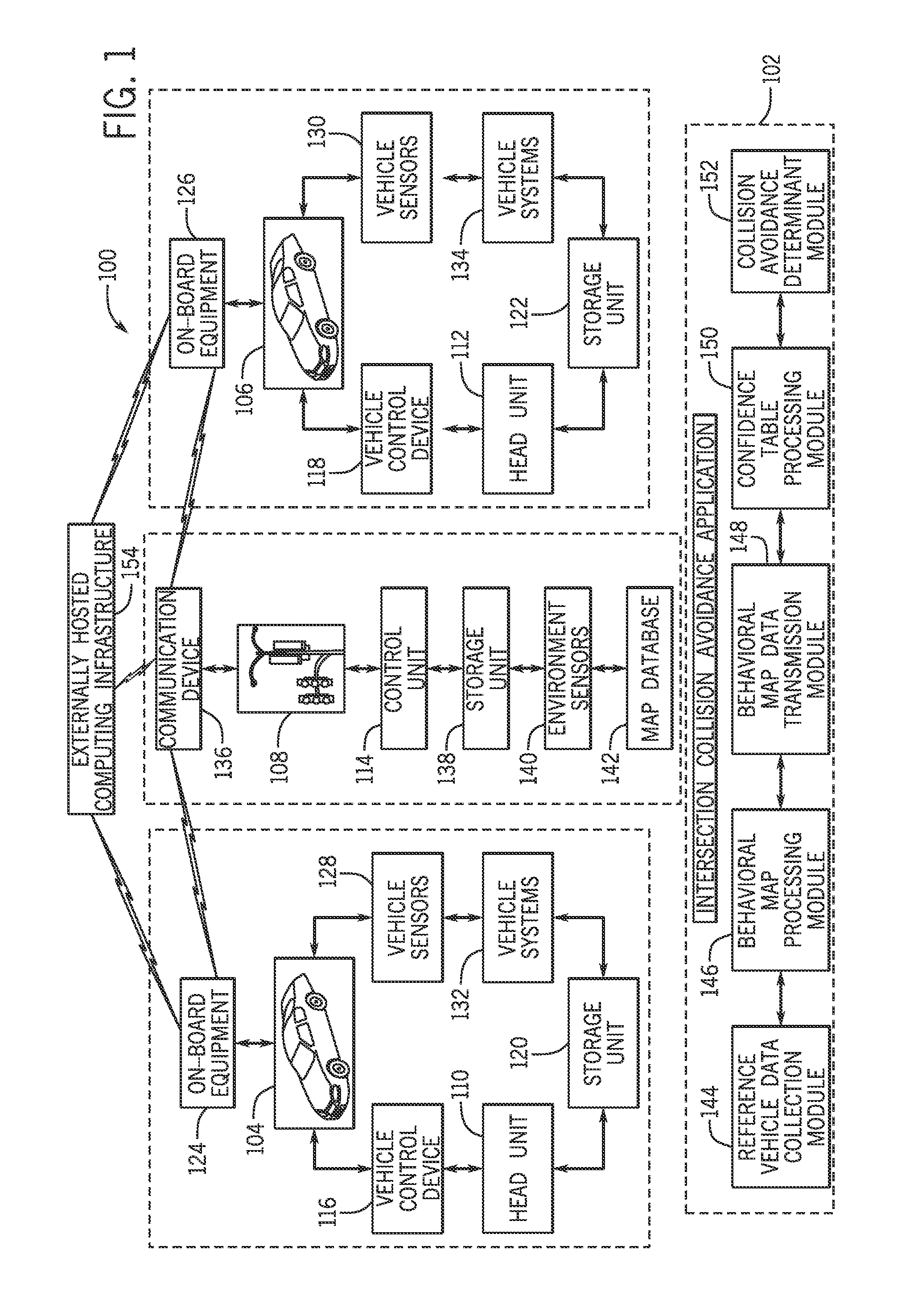 System and method for providing vehicle collision avoidance at an intersection