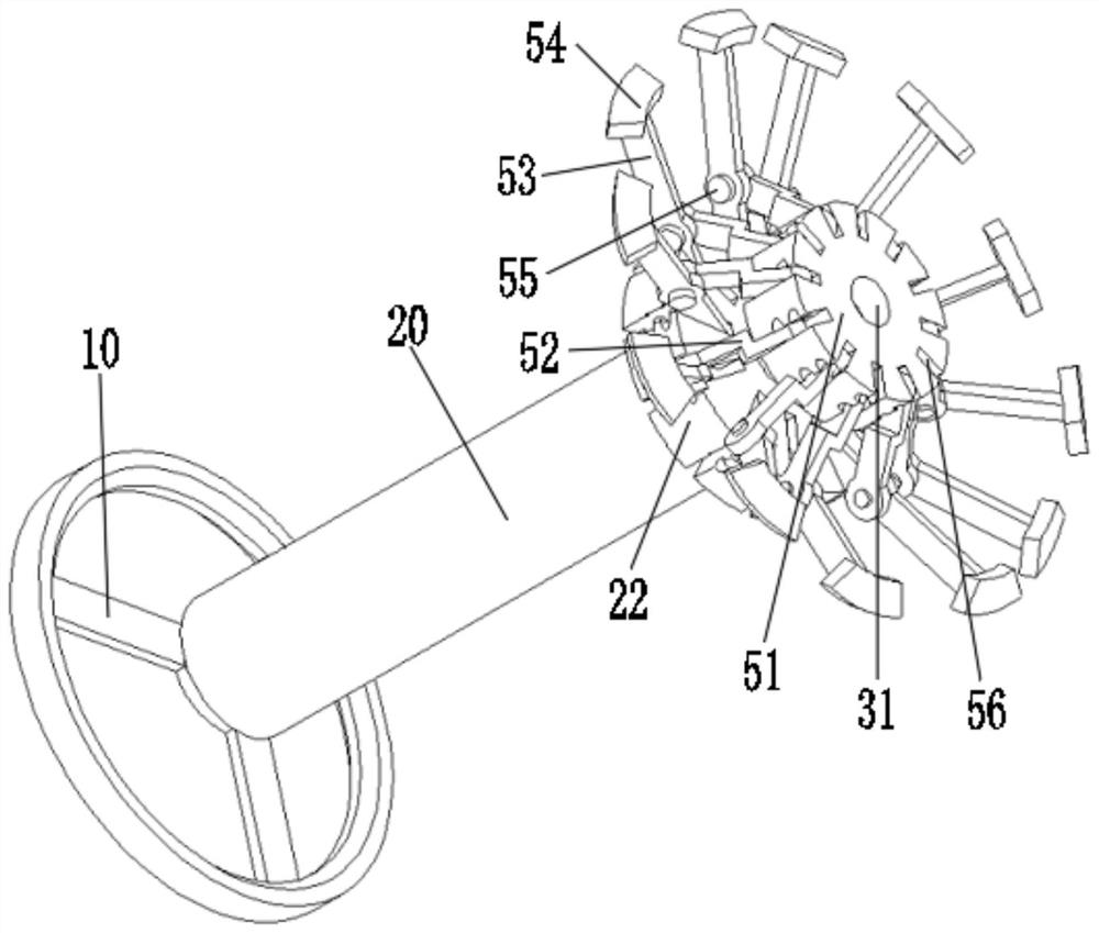 Special disassembly and assembly tool for contact system of handcart-type circuit breaker