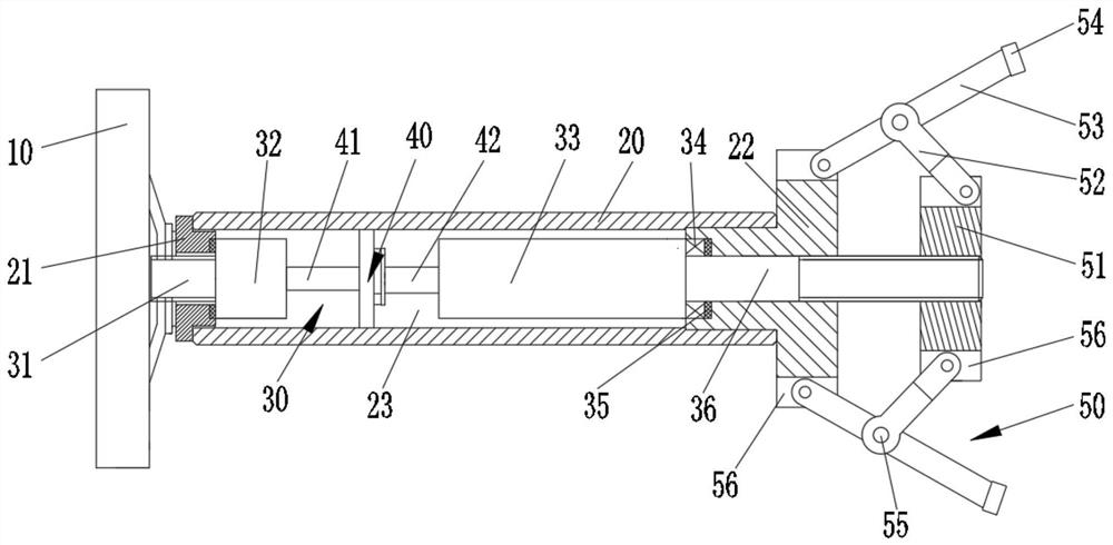 Special disassembly and assembly tool for contact system of handcart-type circuit breaker