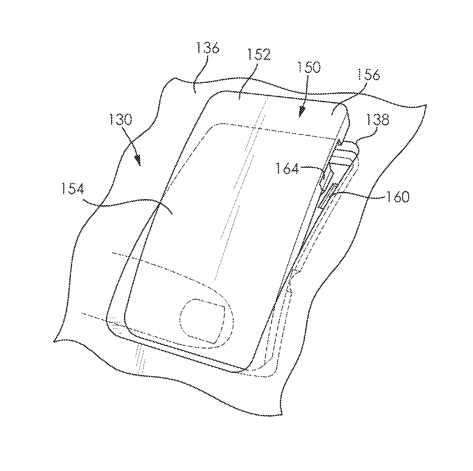 Vehicle interior lid for covering trunk lid unlocking mechanism