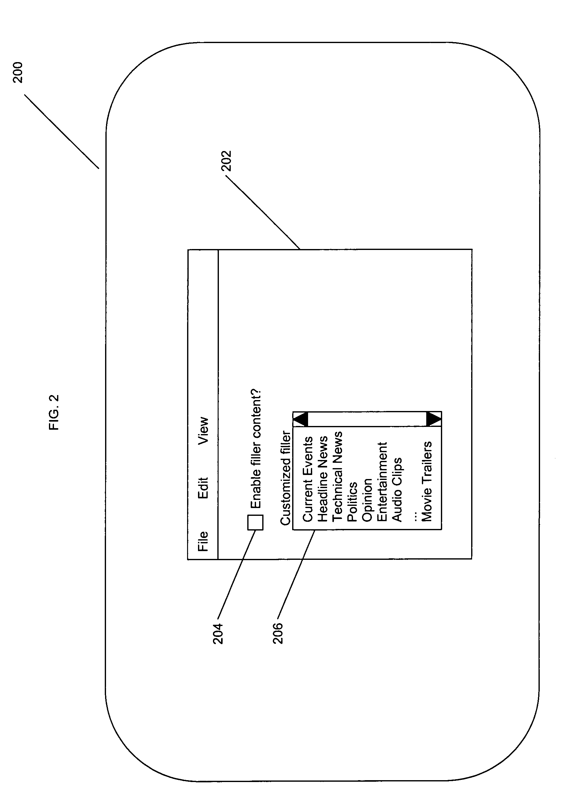 Customizable web filler for alleviation of network latency and delay